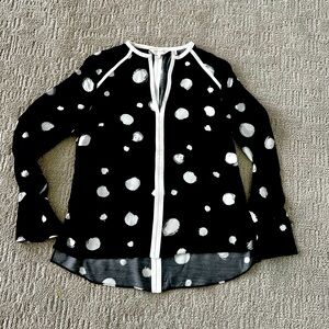 Black and white, Ted Baker top, size 0, almost new